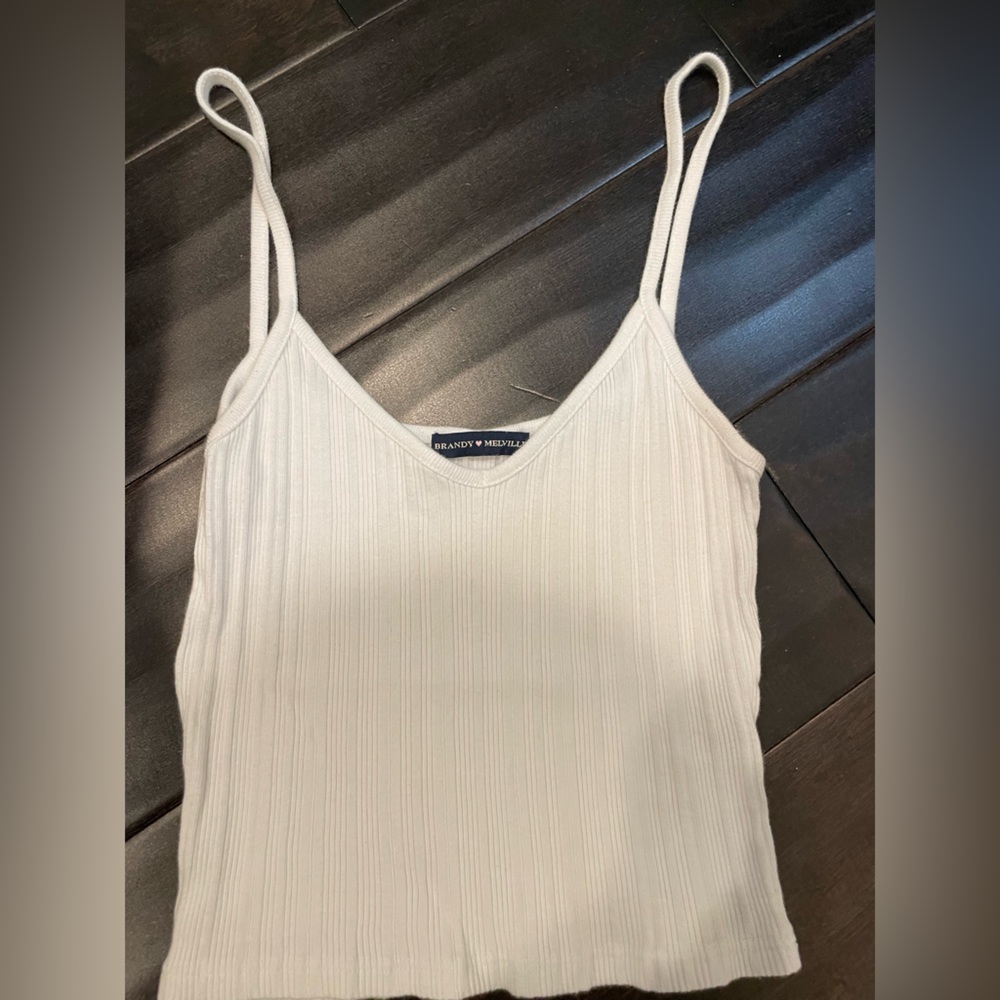 White brandy Melville tank top